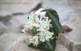Kreatív esküvői csokrok friss virágokból
